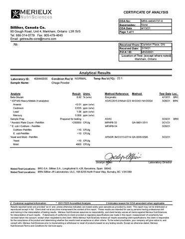 Image of LifeBlud - Wild Chaga