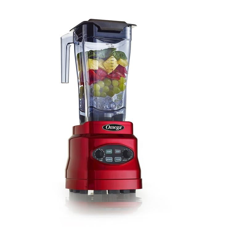 Omega OM7560S 3-Horsepower Blender, Timer, Infinity Control