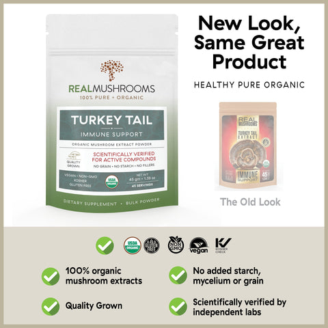 Image of Turkey Tail Extract - 45g Bulk Powder