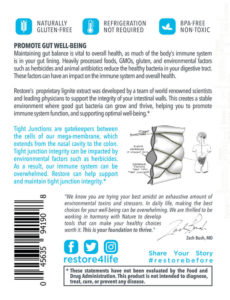 Image of RESTORE for Gut Health