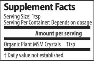 Image of Crucial Four - MSM Powder (Sulfur)