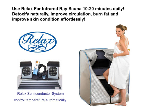 Image of Relax Far Infrared Sauna (CONTINENTAL US)