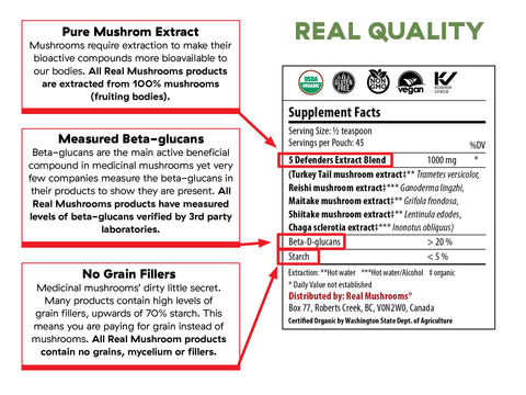 Image of 5 Defenders - 45g Bulk Powder