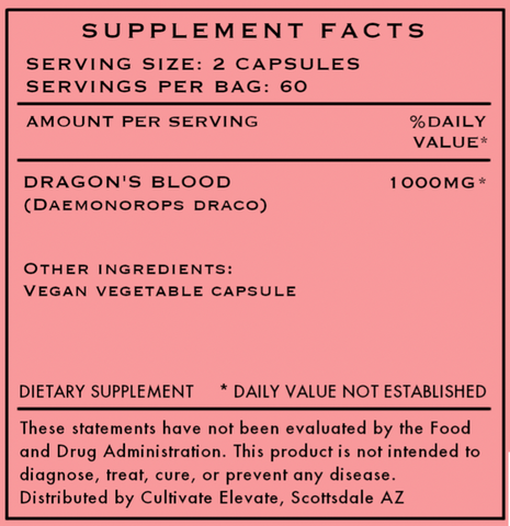 Image of Dragon's Blood Capsules