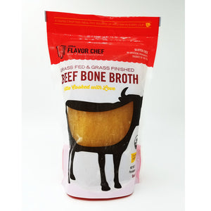 Organic Grass Fed & Grass Finished Beef Bone Broth